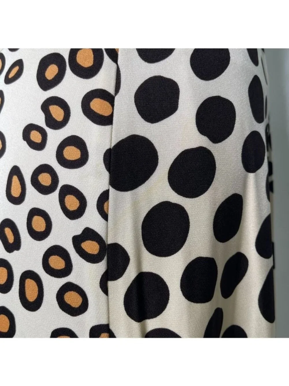 Issa London Silk Jersey Mixed Animal Print Wrap Midi Dress Women's US 6 - Picture 10 of 14